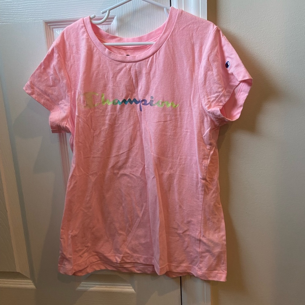 Kids Pink Champion T-Shirt